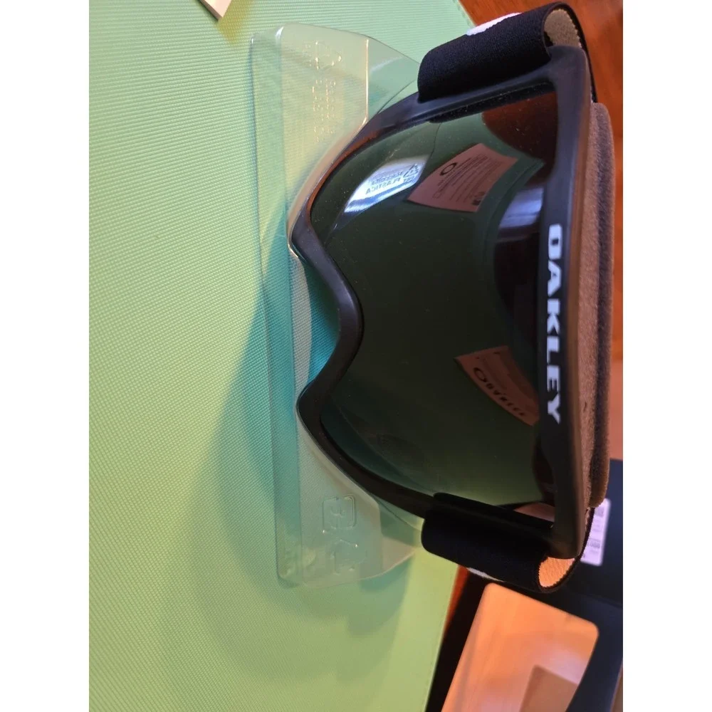 Oakley O-Frame 2.0 Pro L Matte Black Ski Goggles Dark Grey Lens